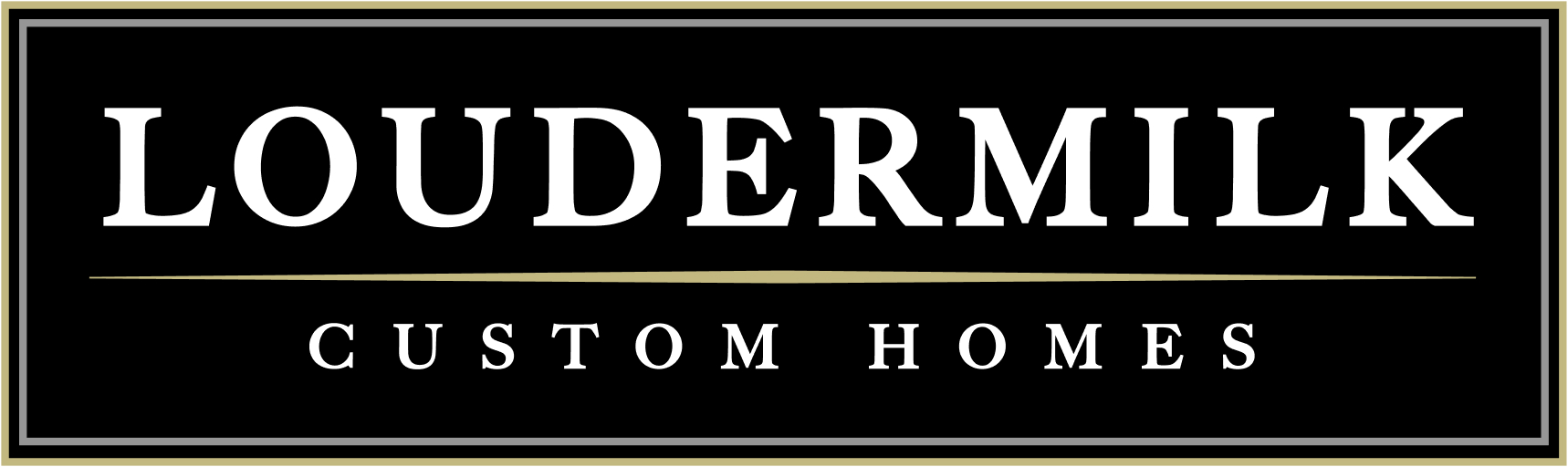 Loudermilk Homes Logo Dark Background